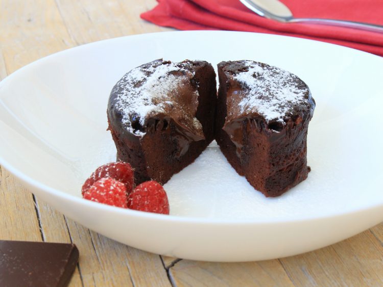 repetir regla sostén Coulant de Chocolate Fit en Microondas (Volcán o Fondant) – Fitlicioso
